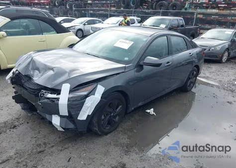 2023 Hyundai Elantra Sel from USA, damaged, VIN KMHLM4AGXPU584510